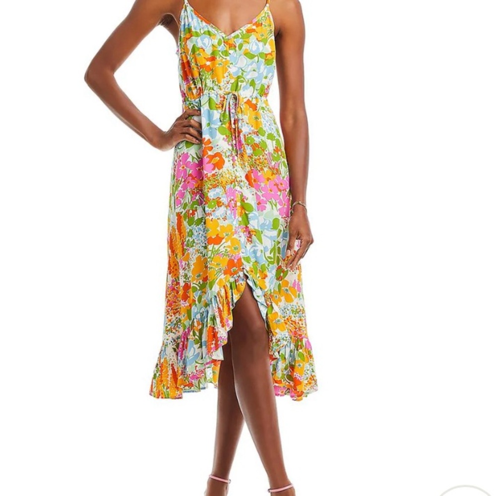 Rails Frida Day garden Midi dress Sz M - Picture 3 of 7